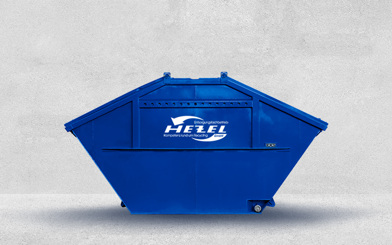 Absetzcontainer 10 Kubikmeter mit Deckel